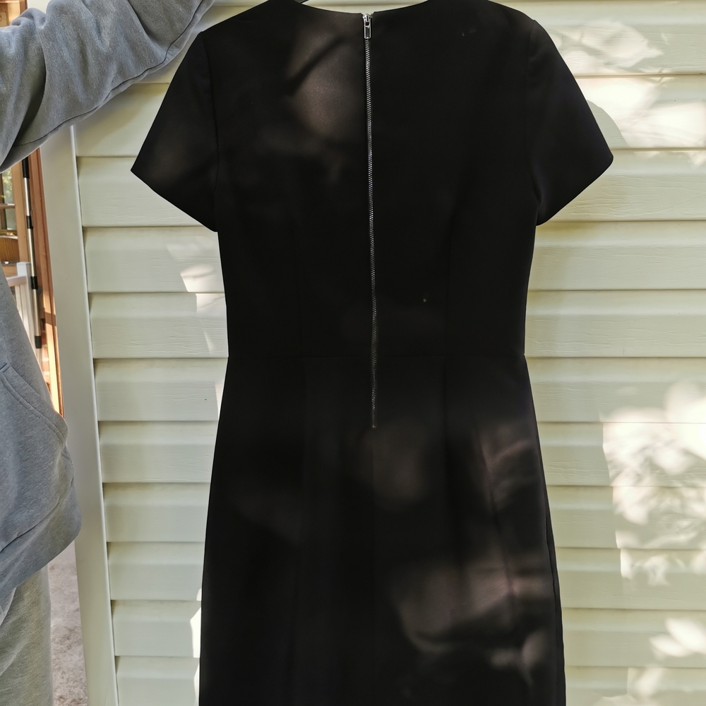 3/25$ Elegant Fit Little Black Dress - Picture 3 of 3